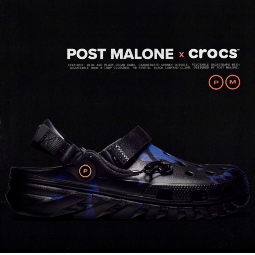 Authentic Post Malone Excrocs Duet Max Cig - Posty Co.